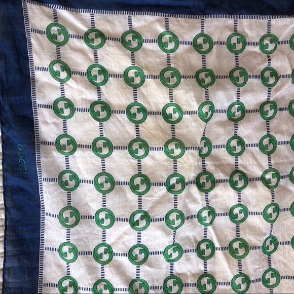 Vintage Gucci handkerchief 1960s - Picture 2 of 4